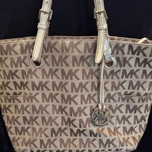 Michael Michael Kors Brown Tote Bag